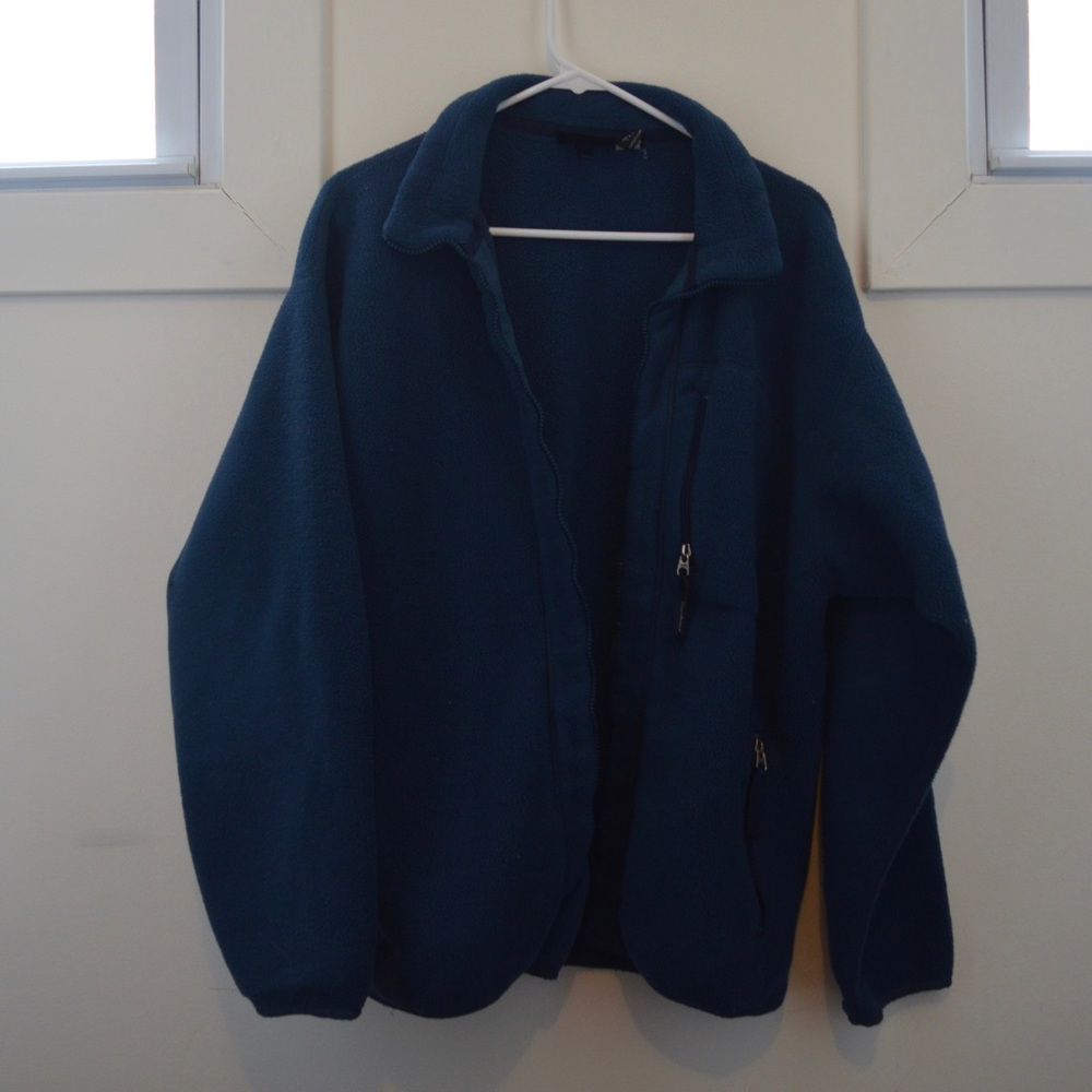 Men's Blue Patagonia Zip-Up Fleece